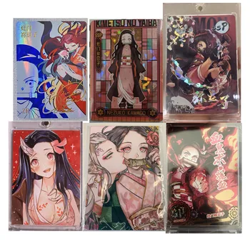 Anime Démon Vadász Kamado Nezuko Korlátozott Kézzel Rajzolt Gyűjthető Kártya Játék, Amikor Születésnapi Ajándék
