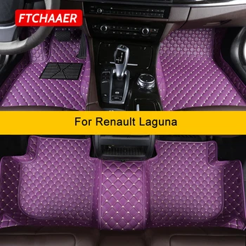 FTCHAAER Egyedi Autó Szőnyeg Renault Laguna Ferdehátú Auto Szőnyegek Láb Coche Accessorie