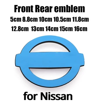 Nissan 8.8 cm-es 10 cm-es ABS Első Hátsó Kocsi Jelvény Logó Matrica, Kormányzott Kerék Jelkép Ajtó, Csomagtartó Matrica Autó Hátsó Embléma Tartozékok